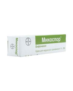 BIFONAZOLE - Mikospor cream 1%, 15 g texas Pharmacy Online - texas.buy-pharm.com