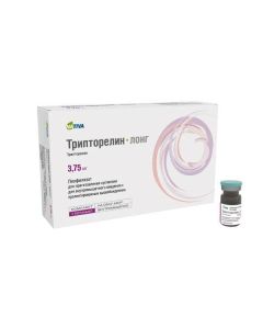 Tryptorelyn - Triptorelin-long lyophilisate for pri.r-ra for in / mouse. enter prolong. released 3.75 mg vial 1 pc. texas Pharmacy Online - texas.buy-pharm.com
