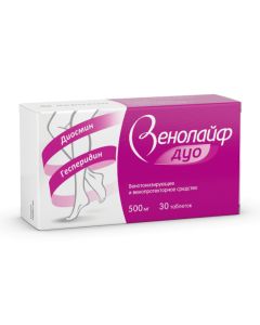 diosmin, flavonoyd in pereschete for hesperidin - Venolife Duo tablets coated. captivity. about. 500 mg 30 pcs. texas Pharmacy Online - texas.buy-pharm.com