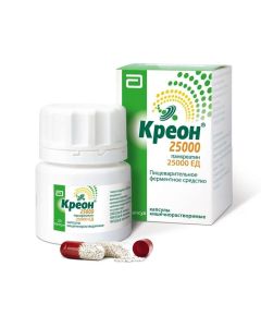 Pancreatin - Creon 25000 capsules kish.rast. 25000 units 20 pcs. texas Pharmacy Online - texas.buy-pharm.com