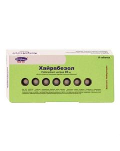 Rabeprazole - Hirabesol tablets 20 mg, 15 pcs. texas Pharmacy Online - texas.buy-pharm.com