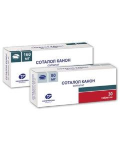sotalol - Sotalol Canon tablets 160 mg 20 pcs. texas Pharmacy Online - texas.buy-pharm.com