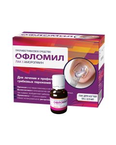 Amorolfin - Oflomil nail polish 5%, 2, 5 ml texas Pharmacy Online - texas.buy-pharm.com