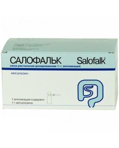 mesalazane - Salofalk rectal foam 1 g / application 14 pcs. texas Pharmacy Online - texas.buy-pharm.com