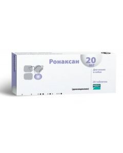 Doksytsyllyn - Ronaxan tablets 20 mg (BET) 20 pcs. texas Pharmacy Online - texas.buy-pharm.com