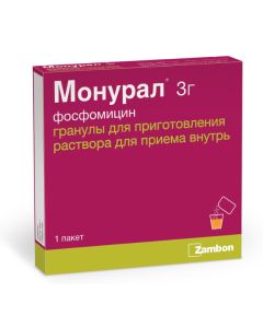 fosfomycin - Monural granules for solution for oral administration 3 g sachets 1 pc. texas Pharmacy Online - texas.buy-pharm.com