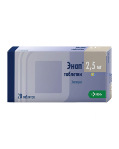 enalapril - Enap tablets 2.5 mg, 20 pcs. texas Pharmacy Online - texas.buy-pharm.com