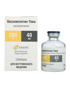 oxaliplatin - Oxaliplatin-Teva conc. for solution for infusions 5 mg / ml 40 ml bottle 1 pc. texas Pharmacy Online - texas.buy-pharm.com