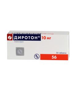 lisinopril - Diroton tablets 10 mg, 56 pcs. texas Pharmacy Online - texas.buy-pharm.com