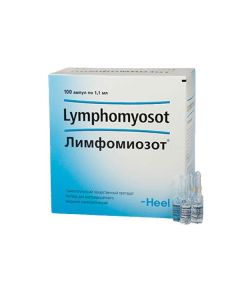 Homeopathic composition - Lymphomyozot solution for v / mouse. injection 1.1 ml ampoules 100 pcs. texas Pharmacy Online - texas.buy-pharm.com