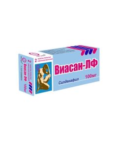 Sildenafil - Viasan-LF tablets are covered.pl.ob. 100 mg 2 pcs. texas Pharmacy Online - texas.buy-pharm.com