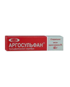Sulfathiazole silver - Argosulfan cream 2%, 40 g texas Pharmacy Online - texas.buy-pharm.com