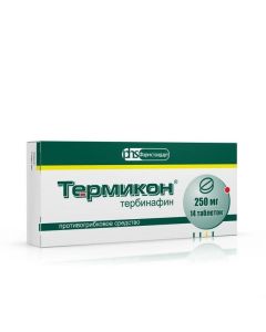 terbinafine - Thermicon tablets 250 mg, 14 pcs. texas Pharmacy Online - texas.buy-pharm.com