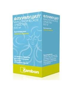 Acetylcysteine - fluimucil effervescent tablets 600 mg 20 pcs. texas Pharmacy Online - texas.buy-pharm.com
