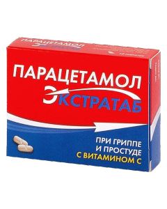 Paracetamol, ascorbic acid - Paracetamol Extratab 500 mg + 150 mg tablets 20 pcs. texas Pharmacy Online - texas.buy-pharm.com