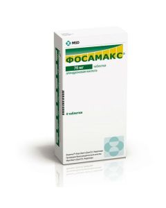 Alendronovaya acid - Fosamax tablets 70 mg, 4 pcs. texas Pharmacy Online - texas.buy-pharm.com