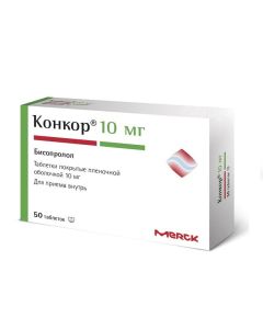 bisoprolol - Concor tablets are coated. 10 mg 50 pcs. texas Pharmacy Online - texas.buy-pharm.com