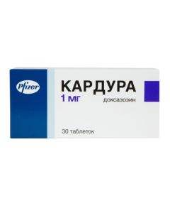 Doxazosin - Cardura tablets 1 mg 30 pcs. texas Pharmacy Online - texas.buy-pharm.com