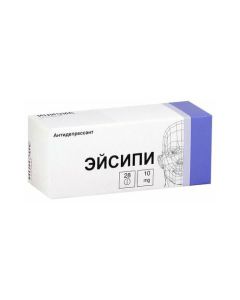 estsytalopram - Eisippi tablets coated. 10 mg 28 pcs. texas Pharmacy Online - texas.buy-pharm.com