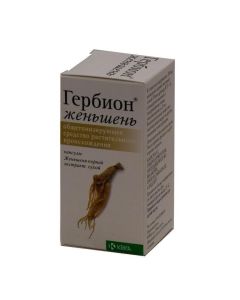 Herb Donut Extr., Chestnut Horse Seed Extr. - Herbion Ginseng Capsules, 30 pcs. texas Pharmacy Online - texas.buy-pharm.com