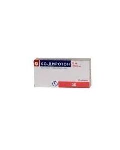 Lisinopril, Hydrochlorothi4drew4 isinopril,tyazyd - Co-Diroton tablets 10 mg + 12.5 mg, 30 pcs. texas Pharmacy Online - texas.buy-pharm.com