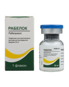 rabeprazole - Rabelok vials of 20 mg, 1 pc. texas Pharmacy Online - texas.buy-pharm.com