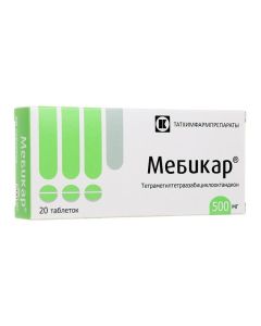 Tetrametyltetraazabytsyklooktandyon - Mebikar tablets 500 mg 20 pcs. texas Pharmacy Online - texas.buy-pharm.com