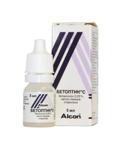 Betaxolol - Betoptic C eye drops 0.25%, 5 ml texas Pharmacy Online - texas.buy-pharm.com