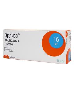 candesartan - Ordiss tablets 16 mg 30 pcs. texas Pharmacy Online - texas.buy-pharm.com