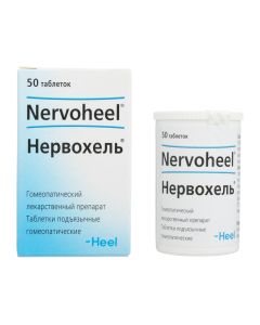 Homeopathic composition - Nervochel tablets, 50 pcs. texas Pharmacy Online - texas.buy-pharm.com