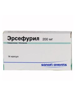 nifuroxazide - Ersefuril capsules 200 mg 14 pcs. texas Pharmacy Online - texas.buy-pharm.com