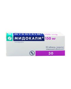 Tolperisone - Midokalm tablets 150 mg, 30 pcs. texas Pharmacy Online - texas.buy-pharm.com