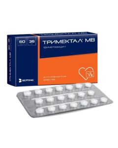 Trimetazidine - Trimectal MV tablets 35 mg, 60 pcs. texas Pharmacy Online - texas.buy-pharm.com
