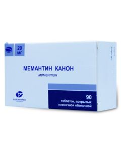 Memantine - Memantine Canon tablets coated.pl.ob. 20 mg 90 pcs. texas Pharmacy Online - texas.buy-pharm.com