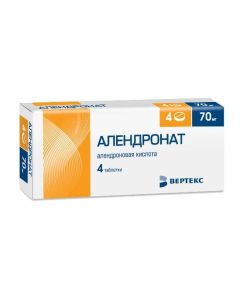 Alendronovaya acid - Alendronate tablets 70 mg, 4 pcs. texas Pharmacy Online - texas.buy-pharm.com