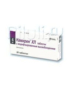 Doxazosin - Camiren XL tablets 4 mg, 30 pcs. texas Pharmacy Online - texas.buy-pharm.com