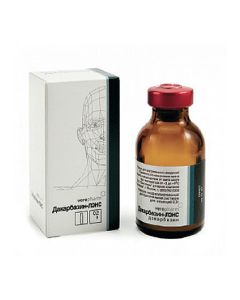 Dakarbazyn - Dakarbazin-LENS lyophilisate d / preparation of solution for in / vein introduction. 200 mg vials 1 pc. texas Pharmacy Online - texas.buy-pharm.com