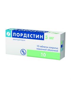 Desloratadine - Lordestine tablets is covered.pl.ob. 5 mg 10 pcs. texas Pharmacy Online - texas.buy-pharm.com