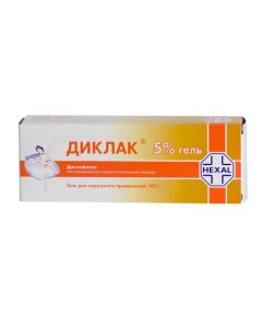 Diclofenac - Diklak gel 5%, 100 g texas Pharmacy Online - texas.buy-pharm.com