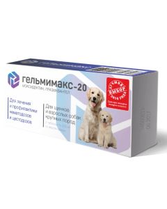 ewaf moxidectin, praziquantel - Helmimax-10 tablets 120 mg for puppies and adult dogs of large breeds Api-San 2 pcs. texas Pharmacy Online - texas.buy-pharm.com