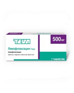 levofloxacin - Levofloxacin-Teva tablets coated.pl.ob. 500 mg 7 pcs. texas Pharmacy Online - texas.buy-pharm.com