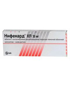 Nifedipine - Nifecard HL tablets with mod.vysh.pokryt.plen.ob. 30 mg 60 pcs. texas Pharmacy Online - texas.buy-pharm.com