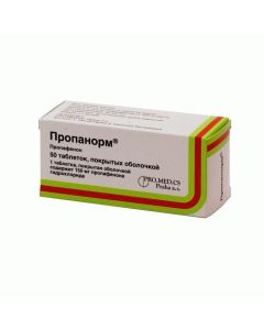 propafenone - Propanorm tablets 150 mg, 50 pcs. texas Pharmacy Online - texas.buy-pharm.com