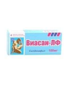 Sildenafil - Viasan-LF tablets are covered.pl.ob. 100 mg 4 pcs. texas Pharmacy Online - texas.buy-pharm.com
