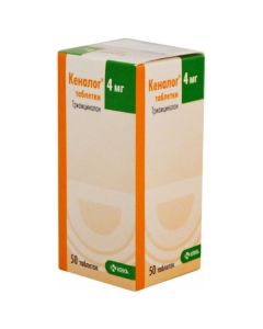 triamcinolone - Kenalog tablets 4 mg, 50 pcs. texas Pharmacy Online - texas.buy-pharm.com