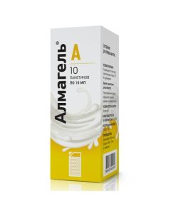 Alheldrat, benzocaine, magnesium hydroxide - Almagel A suspension 10 ml sachets 10 pcs. texas Pharmacy Online - texas.buy-pharm.com