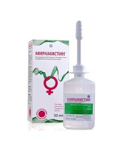 Benzyldymetyl 3 - (myristoylamino) propylammonium chloride monohydrate - Miramistin rr for mestn. application 0.01% bottle with applicator 50 ml texas Pharmacy Online - texas.buy-pharm.com