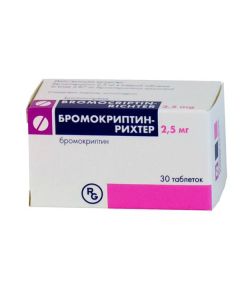 Bromocriptine - Bromocriptine tablets 2.5 mg, 30 pcs. texas Pharmacy Online - texas.buy-pharm.com