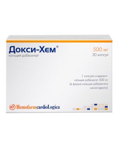 calcium dobezylat - Doxy-Hem capsules 500 mg 30 pcs. texas Pharmacy Online - texas.buy-pharm.com