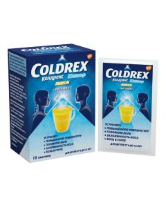 cetamol, Phenylephrine, Ascorbic acid - Coldrex Junior Hot Drink bags, 10 pc. texas Pharmacy Online - texas.buy-pharm.com